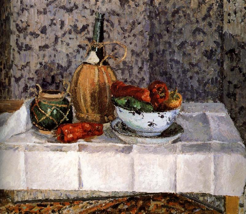 There s still life pepper, Camille Pissarro